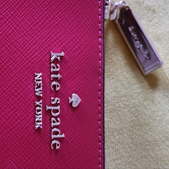 NWT Kate Spade RUBY RED ZIP Wallet - Picture 2 of 16